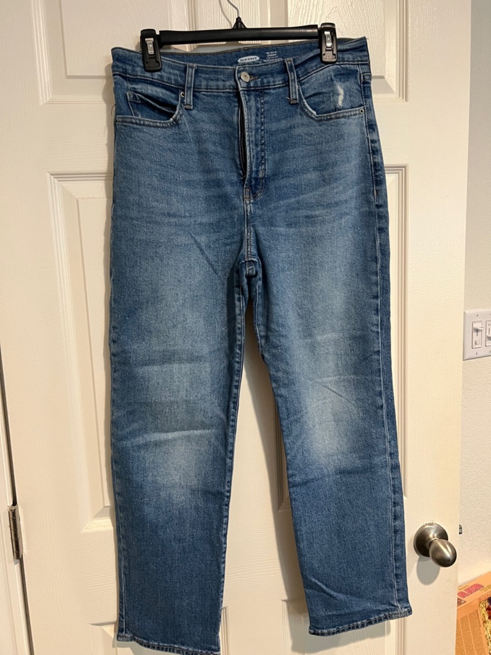 Old Navy Women’s high rise distressed Relaxed Jeans